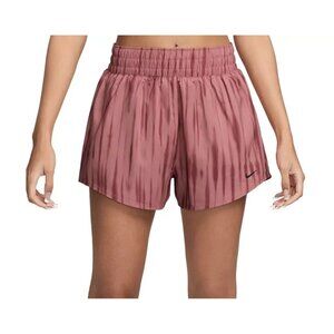 Nike Women's One Dri-FIT High-Waisted 3" Brief-Lined Printed Shorts  Size XS